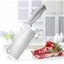 Joeji's Couteau de Cuisine en Acier Inox 17 cm - Couperet Style Asiatique Chinois Japonese avec Manche Durable et Ergonomique - 
