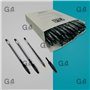 G4GADGET Nice Style Lot de 25 stylos à bille Pointe moyenne Écriture lisse Noir