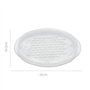 2- En- 1 Micro- Ondes Four Vapeur Cuire Récipient avec Couvercle Micro- Ondes Plaque de Couverture Et Plat De Cuisson pour Cuit 