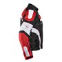 A-pro Blouson Oxford Nylon Homme Textile CE Protections Thermique Moto rouge L