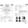 A-pro Blouson Oxford Nylon Homme Textile CE Protections Thermique Moto rouge L