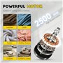 CGOLDENWAL YJ-70A Ciseaux Électrique Tissu Ciseaux Rond Couteau Épaisseur de Coupe 25mm Diamètre de Lame 70mm 2400tr/min avec Fo
