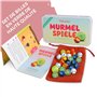 KLEINTOBER | 25 Billes Premium | Set de Billes pour Jouer | Pépites Rares de Soleil | Instructions pour 5 Jeux | Billes en Verre