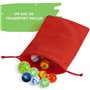 KLEINTOBER | 25 Billes Premium | Set de Billes pour Jouer | Pépites Rares de Soleil | Instructions pour 5 Jeux | Billes en Verre