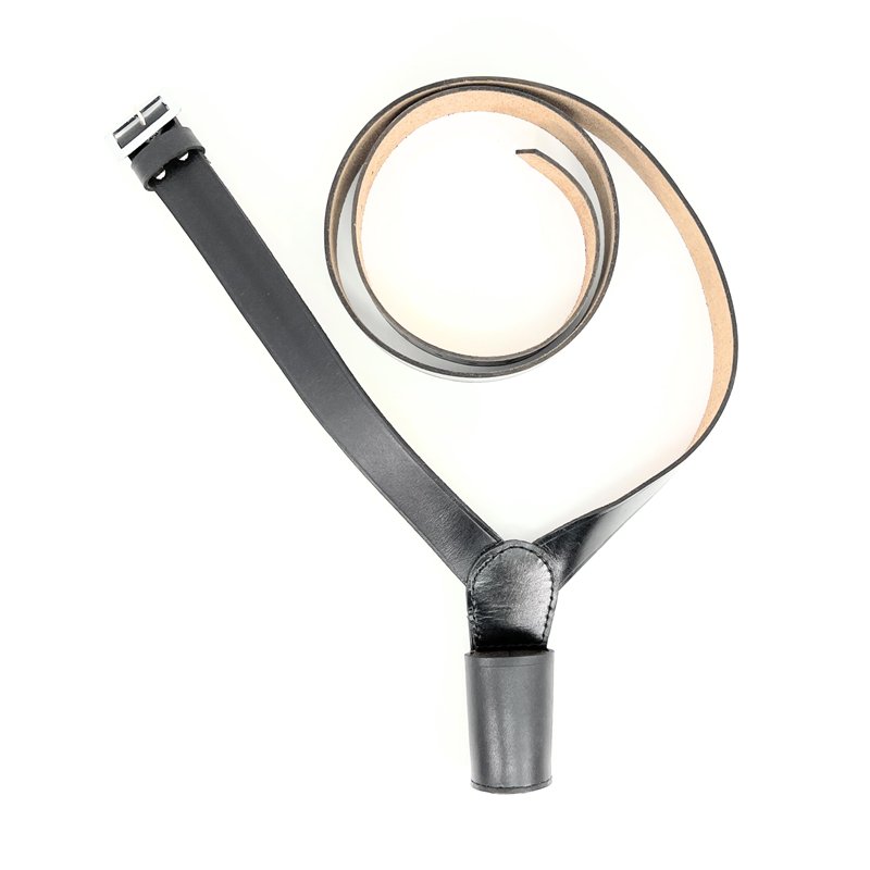 Uniform Store London Porte-drapeau de ceinture croisé pour épaule droite Noir R286, Noir , taille unique