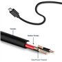 Dragon Trading - Câble USB de rechange compatible avec Amazon Kindle, tablettes Fire et liseuses eBook - Compatible avec tous le