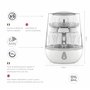 Nuvita STERIEASY 1083 - Sterilisateur Biberons Electrique à Vapeur - Stérilise 6 Biberons en 6 min - Plateau Chauffant en Inox F