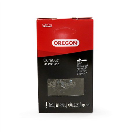 OREGON DuraCut - Chaîne de Tronçonneuse pour Guide-Chaîne 35 cm (14") / Pas 3/8" Low Profile / Jauge 1