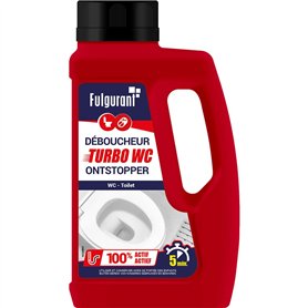 Fulgurant Déboucheur Turbo WC Sans Acide