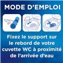 Bref WC Power Activ' Océan – Produit Nettoyant WC – Anti calcaire - Mousse Nettoyante - Fraîcheur intense - Anti-saleté - 4 Elem