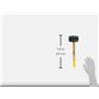 Perel RH500 Maillet en Caoutchouc 500 g