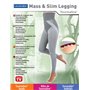 Mass & Slim Legging (L) - Panty Innovation Lanaform - Legging Gainant Femme - Legging Minceur - Legging Amincissant - Gaine Vent