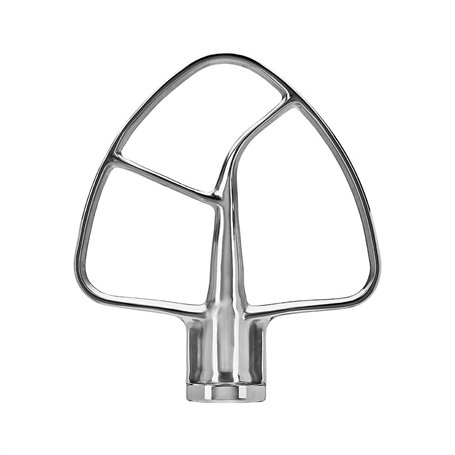 KitchenAid 5KSM5THFBSS Batteur Plat en Acier Inoxydable