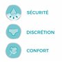 iD Comfy Junior Pants Unisex Sous-Vêtements de Nuit Absorbants pour Enfants 8-15 Ans 14 Pièces, Blanc