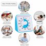 Seka-Planet minuteur visuel Enfant et 2 Cubes Anti-Stress, kit sensoriel avec eBook éducatif, pour Gestion du Temps et régulatio