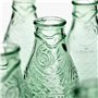 Carafe en verre pour l'eau | Collection Fish & Fish par Paola Navone | Carafe 850 ml | Bouteille conteneur transparent vert pour
