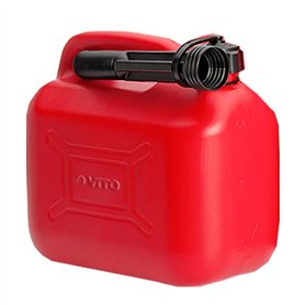 VITO - Jerrican pour carburant Bidon Essence Diesel 10 Litres Bec verseur Poignée de transport