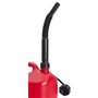 VITO - Jerrican pour carburant Bidon Essence Diesel 10 Litres Bec verseur Poignée de transport