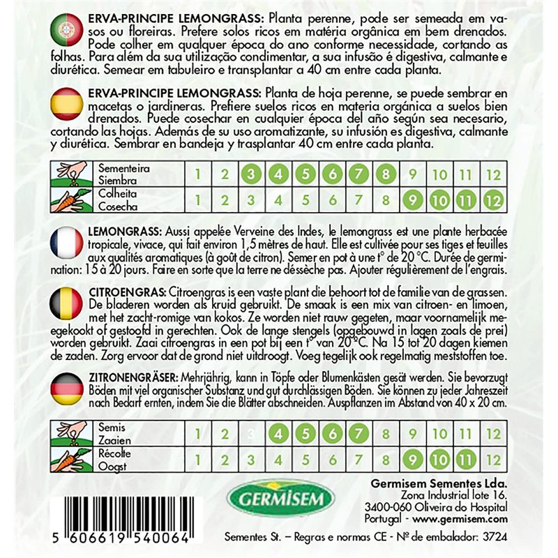 Image secondaire de Lemongrass Seeds