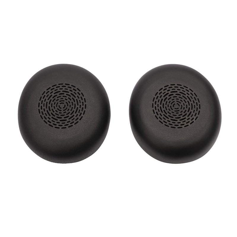 Jabra Evolve2 75 Coussinets d'oreille - Paire de rechange mousse double densité pour micro-casque stéréo Jabra Evolve2 75 (Noir)