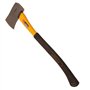 HOME It® Hache de Fendage 1000 g – Manche en Fibre de Verre avec Poignée Antidérapante – 60 cm – Idéale pour Jardinage et Bûches