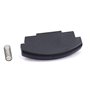 NICOLIE 3 Couleurs Accoudoir Réparation Couvercle Console Couvercle Loquet Central Clip Loquet Compatible avec VW Golf 4 Jetta B