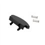 NICOLIE 3 Couleurs Accoudoir Réparation Couvercle Console Couvercle Loquet Central Clip Loquet Compatible avec VW Golf 4 Jetta B