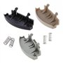 NICOLIE 3 Couleurs Accoudoir Réparation Couvercle Console Couvercle Loquet Central Clip Loquet Compatible avec VW Golf 4 Jetta B