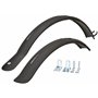 Simplla Next Garde-Boue Unisexe pour Adulte Noir 26-28"