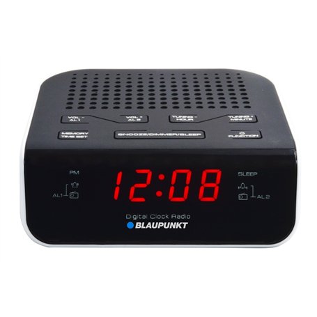 Blaupunkt crwh Horloge Radio avec écran LCD Noir