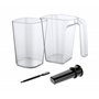 Teesa TSA3228 Extracteur de jus, Acier Inoxydable, Noir