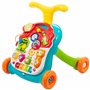 MalPlay Chariot de course 5 en 1 avec table de jeu et piano pour bébé | Poussette de jeu et de marche libre | Aide à la marche m
