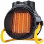 MalTec Radiateur soufflant avec thermostat INFERNO4000 - 2 kW - Céramique - Chauffage électrique mobile à économie d'énergie pou