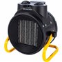 MalTec Radiateur soufflant avec thermostat INFERNO4000 - 2 kW - Céramique - Chauffage électrique mobile à économie d'énergie pou