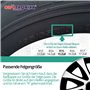 Lot de 4 enjoliveurs Drift Extra - Blanc/noir - 14"