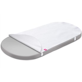 Motherhood Alèse de Lit Imperméable en Coton pour Berceau, Couffin, Berceau Ovale, 35 x 75 cm, 1 Unité Motherhood Alèse de Lit Imperméable en Coton pour Berceau