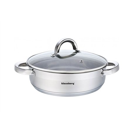 Faitout avec couvercle dans de nombreuses tailles 3.6l à 6.0L Faitout Casseroles induction inox KLAUS Montagne