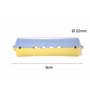 PONIK'S PROFESSIONAL Lot de 12 bigoudis pour permanente - Bigoudis pour permanente - 22 mm - Petits bigoudis avec languettes en 