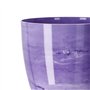 KADAX Pot de Fleurs en Plastique avec Finition Brillante et Motifs Marbrés, Cache-Pot pour Une Décoration Intérieure Raffinée et