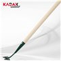 KADAX désherbeur, désherbeur en métal, piqueur pour enlever efficacement Les Mauvaises Herbes, désherbeur avec Long Manche en Bo