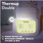 LIONELO THERMUP DOUBLE Chauffe-biberon, 2 bouteilles simultanément, Chauffe le lait en 3 à 5 minutes, 6 modes de fonctionnement,