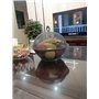 QWXOSR Corbeille Fruit Panier a Fruits - Corbeille a Fruit Avec Couvercle- Corbeille a Fruit Panier a Fruit noir (Gris 1 set)