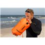 SAFE4SPORT MasterSwimmer - Bouée de Natation Gonflable XL - Grande bouée de Natation avec Une Poche pour Les Choses 28L