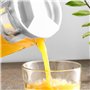 VILDE Carafe en verre avec couvercle et bec verseur - 1,5 l - Carafe à eau avec couvercle - Carafe à eau - Carafe à thé - Insert