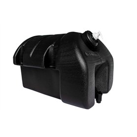 UNITRAILER Jerrican Eau en Plastique 30 l avec Porte Savon TAKLER - Noir