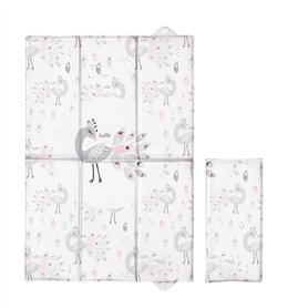 Ceba Baby Matelas à langer pliable 40 x 60 cm Bleu-vert