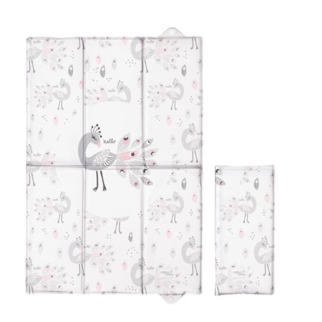 Ceba Baby Matelas à langer pliable 40 x 60 cm Bleu-vert