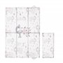 Ceba Baby Matelas à langer pliable 40 x 60 cm Bleu-vert