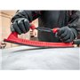 NTools HR 400 Ponceuse à main flexible avec aspiration et velcro, 70 x 400 mm | Cale à poncer aspirante | Ponçage sans poussière