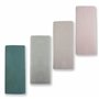 Metrox Lot de 4 humidificateurs en céramique BARI Relief plat à fixer au radiateur Radiateur Diffuseur d'eau Vase mural 333 a168